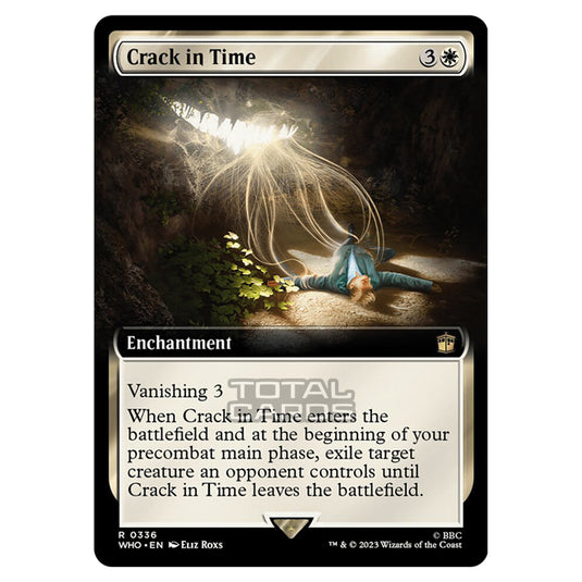 Magic The Gathering - Universes Beyond - Doctor Who - Crack in Time (Extended Art) - 0336
