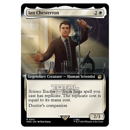 Magic The Gathering - Universes Beyond - Doctor Who - Ian Chesterton (Extended Art) - 0341