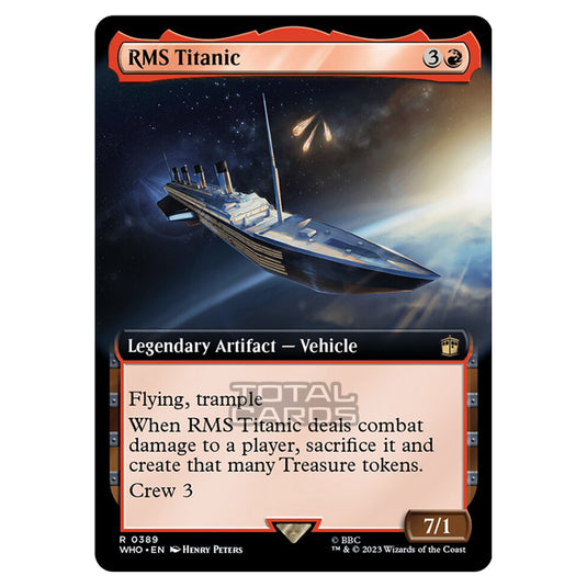 Magic The Gathering - Universes Beyond - Doctor Who - RMS Titanic (Extended Art) - 0389