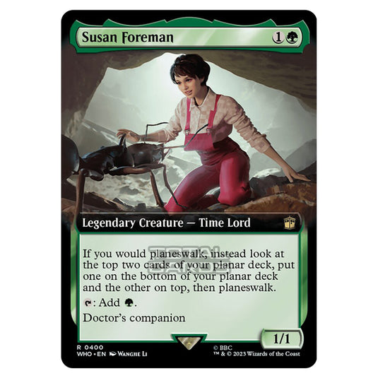 Magic The Gathering - Universes Beyond - Doctor Who - Susan Foreman (Extended Art) - 0400