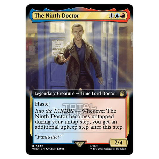 Magic The Gathering - Universes Beyond - Doctor Who - The Ninth Doctor (Extended Art) - 0432