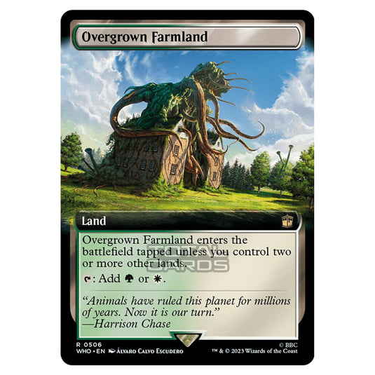 Magic The Gathering - Universes Beyond - Doctor Who - Overgrown Farmland (Extended Art) - 0506