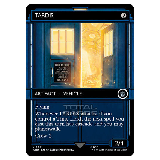 Magic The Gathering - Universes Beyond - Doctor Who - TARDIS (TARDIS Showcase) - 0551
