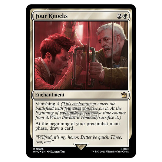 Magic The Gathering - Universes Beyond - Doctor Who - Four Knocks (Surge Foil) - 0625