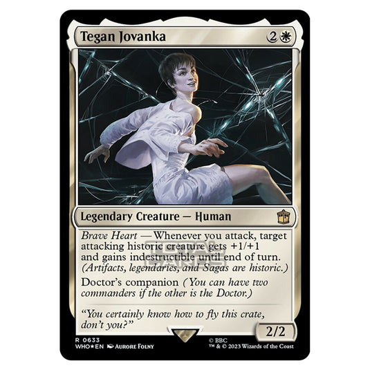 Magic The Gathering - Universes Beyond - Doctor Who - Tegan Jovanka (Surge Foil) - 0633