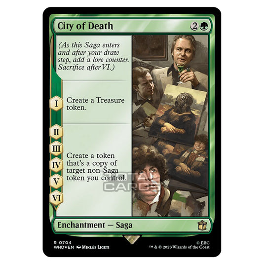 Magic The Gathering - Universes Beyond - Doctor Who - City of Death (Surge Foil) - 0704