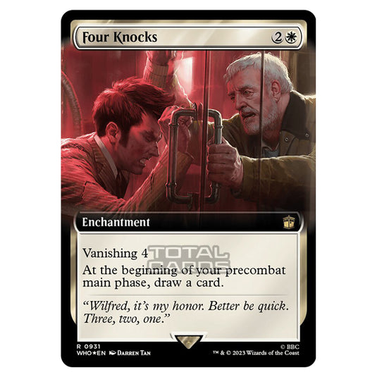Magic The Gathering - Universes Beyond - Doctor Who - Four Knocks (Surge Foil) - 0931