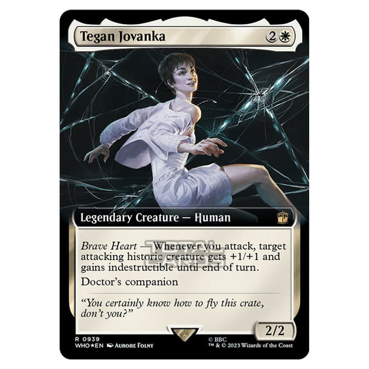 Magic The Gathering - Universes Beyond - Doctor Who - Tegan Jovanka (Surge Foil) - 0939