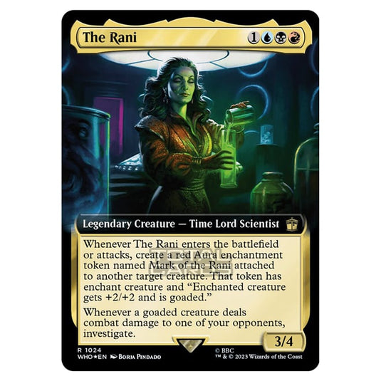 Magic The Gathering - Universes Beyond - Doctor Who - The Rani (Surge Foil) - 1024