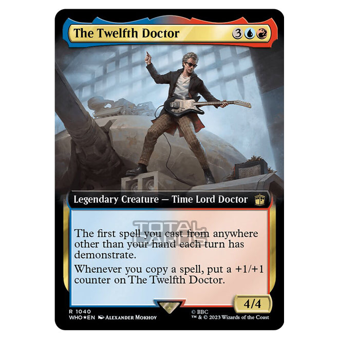 12th doctor mtg card Magic The Gathering - Universes Beyond - Doctor Who