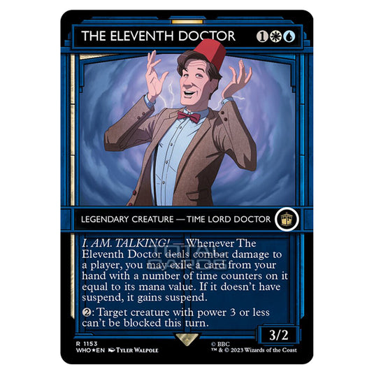 Magic The Gathering - Universes Beyond - Doctor Who - The Eleventh Doctor (Surge Foil) - 1153