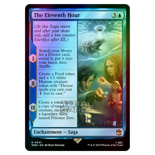 Magic The Gathering - Universes Beyond - Doctor Who - The Eleventh Hour - 0041 (Foil)