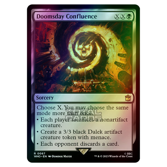Magic The Gathering - Universes Beyond - Doctor Who - Doomsday Confluence - 0067 (Foil)