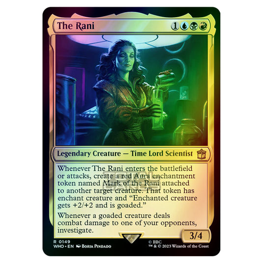 Magic The Gathering - Universes Beyond - Doctor Who - The Rani - 0149 (Foil)