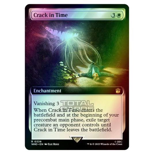 Magic The Gathering - Universes Beyond - Doctor Who - Crack in Time (Extended Art) - 0336 (Foil)
