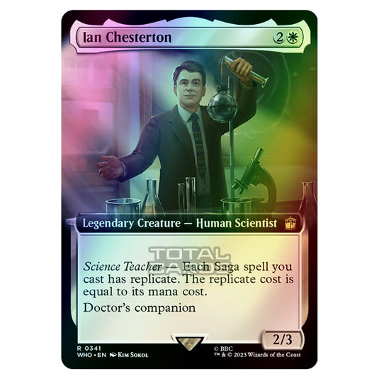 Magic The Gathering - Universes Beyond - Doctor Who - Ian Chesterton (Extended Art) - 0341 (Foil)