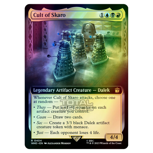Magic The Gathering - Universes Beyond - Doctor Who - Cult of Skaro (Extended Art) - 0404 (Foil)