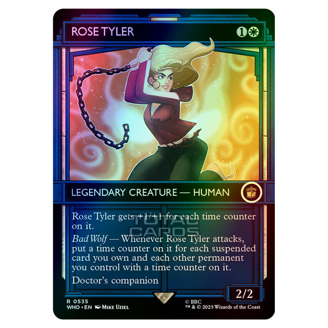 rose tyler mtg card MTG Dr. Who - ROSE TYLER - Showcase - Rare NM/M WHO