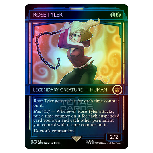 Magic The Gathering - Universes Beyond - Doctor Who - Rose Tyler (TARDIS Showcase) - 0535 (Foil)