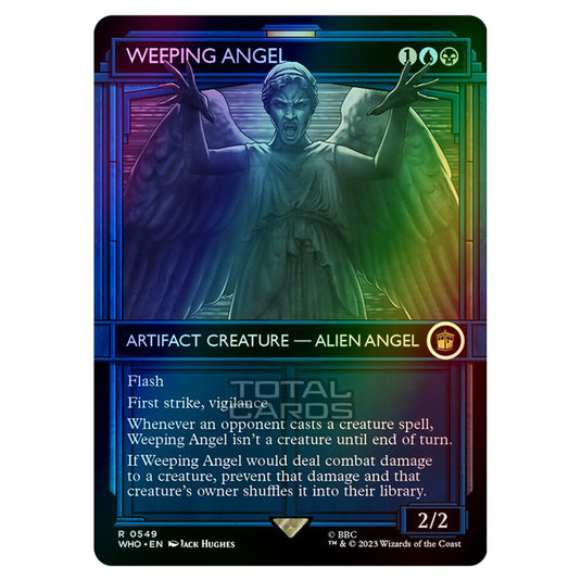 Magic The Gathering - Universes Beyond - Doctor Who - Weeping Angel (TARDIS Showcase) - 0549 (Foil)