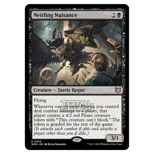 Magic The Gathering - Wilds of Eldraine - Commander - Nettling Nuisance - 0015