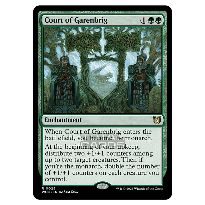 Magic The Gathering - Wilds of Eldraine - Commander - Court of Garenbr