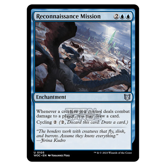 Magic The Gathering - Wilds of Eldraine - Commander - Reconnaissance Mission - 0105
