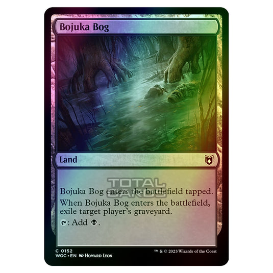 Magic The Gathering - Wilds of Eldraine - Commander - Bojuka Bog - 0152 (Foil)