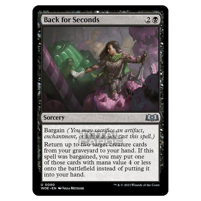 Magic The Gathering - Wilds of Eldraine - Back for Seconds - 080 Magic The Gathering - Wilds of Eldraine - Back for Seconds - 080