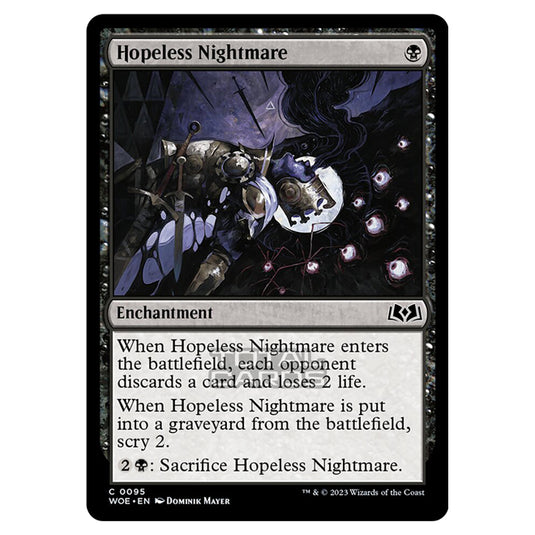 Magic The Gathering - Wilds of Eldraine - Hopeless Nightmare - 095