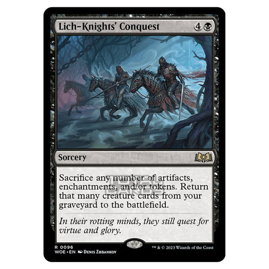 Magic The Gathering - Wilds of Eldraine - Lich-Knights' Conquest - 096