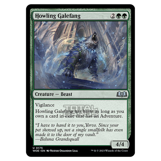 Magic The Gathering - Wilds of Eldraine - Howling Galefang - 175