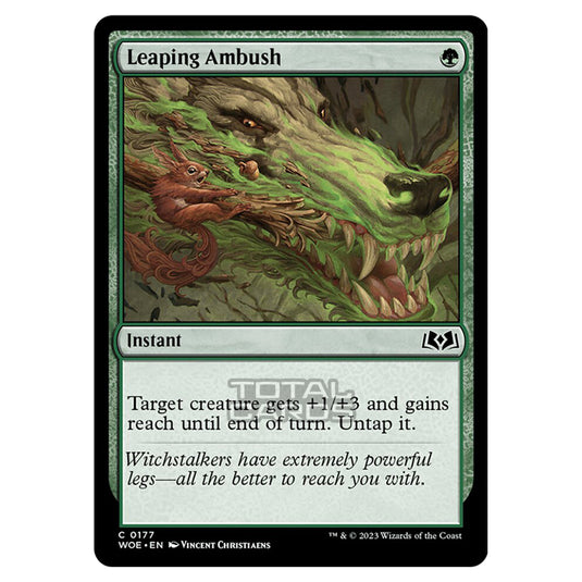 Magic The Gathering - Wilds of Eldraine - Leaping Ambush - 177