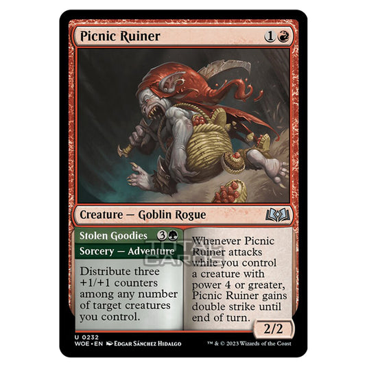 Magic The Gathering - Wilds of Eldraine - Picnic Ruiner / Stolen Goodies - 232