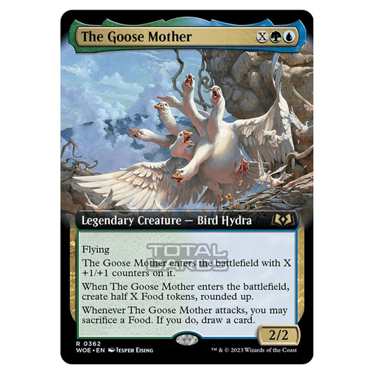Magic The Gathering - Wilds of Eldraine - The Goose Mother (Extended Art Card) - 362