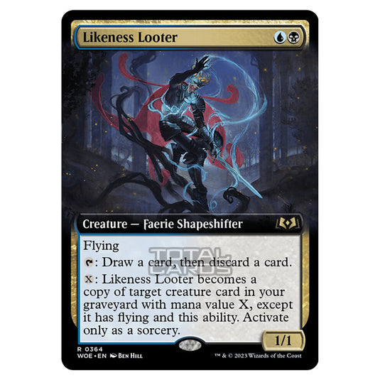 Magic The Gathering - Wilds of Eldraine - Likeness Looter (Extended Art Card) - 364