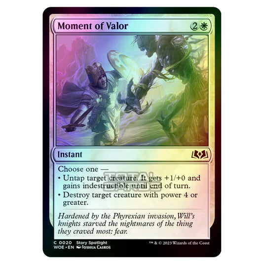 Magic The Gathering - Wilds of Eldraine - Moment of Valor - 020 (Foil)