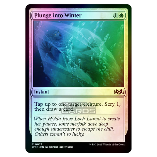 Magic The Gathering - Wilds of Eldraine - Plunge into Winter - 022 (Foil)