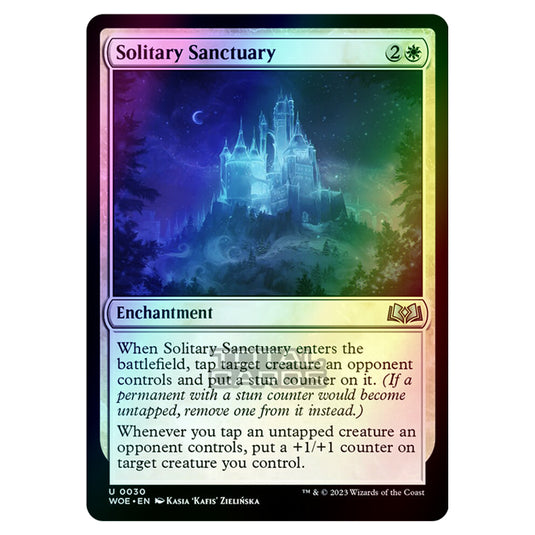 Magic The Gathering - Wilds of Eldraine - Solitary Sanctuary - 030 (Foil)