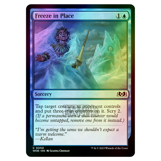 Magic The Gathering - Wilds of Eldraine - Freeze in Place - 050 (Foil)