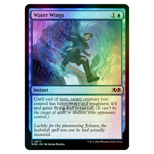 Magic The Gathering - Wilds of Eldraine - Water Wings - 077 (Foil)
