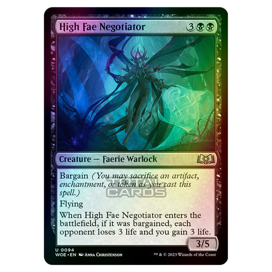 Magic The Gathering - Wilds of Eldraine - High Fae Negotiator - 094 (Foil)