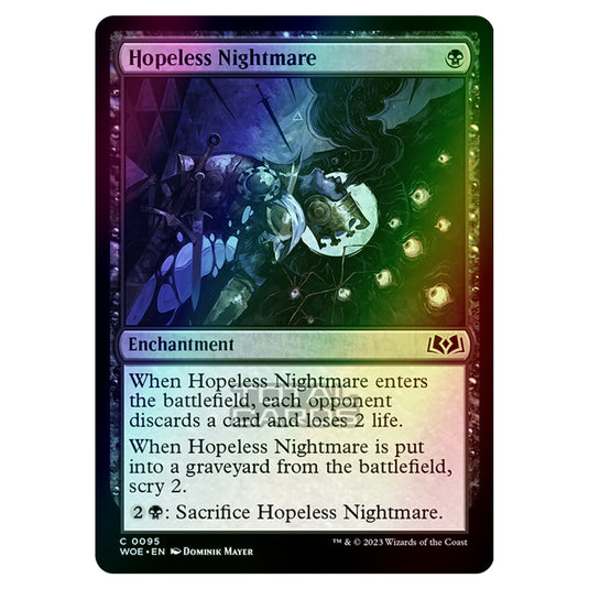 Magic The Gathering - Wilds of Eldraine - Hopeless Nightmare - 095 (Foil)