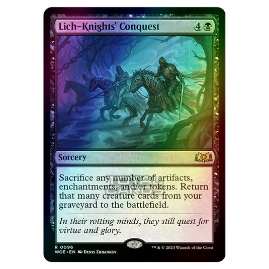 Magic The Gathering - Wilds of Eldraine - Lich-Knights' Conquest - 096 (Foil)