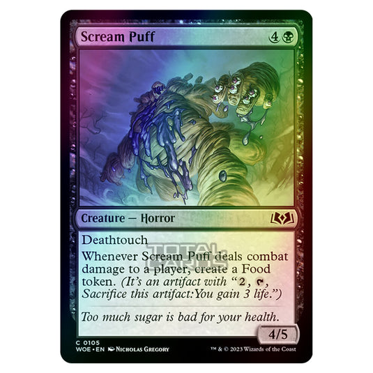 Magic The Gathering - Wilds of Eldraine - Scream Puff - 105 (Foil)