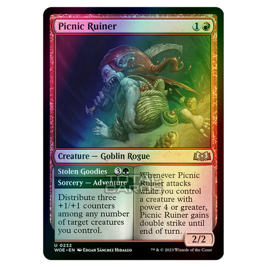 Magic The Gathering - Wilds of Eldraine - Picnic Ruiner / Stolen Goodies - 232 (Foil)