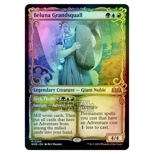 Magic The Gathering - Wilds of Eldraine - Beluna Grandsquall / Seek Thrills (Showcase Card) - 285 (Foil)