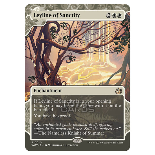 Magic The Gathering - Wilds of Eldraine - Enchanting Tales - Leyline of Sanctity - 0010
