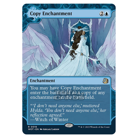 Magic The Gathering - Wilds of Eldraine - Enchanting Tales - Copy Enchantment - 0016