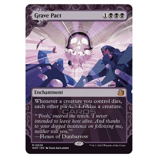 Magic The Gathering - Wilds of Eldraine - Enchanting Tales - Grave Pact - 0029